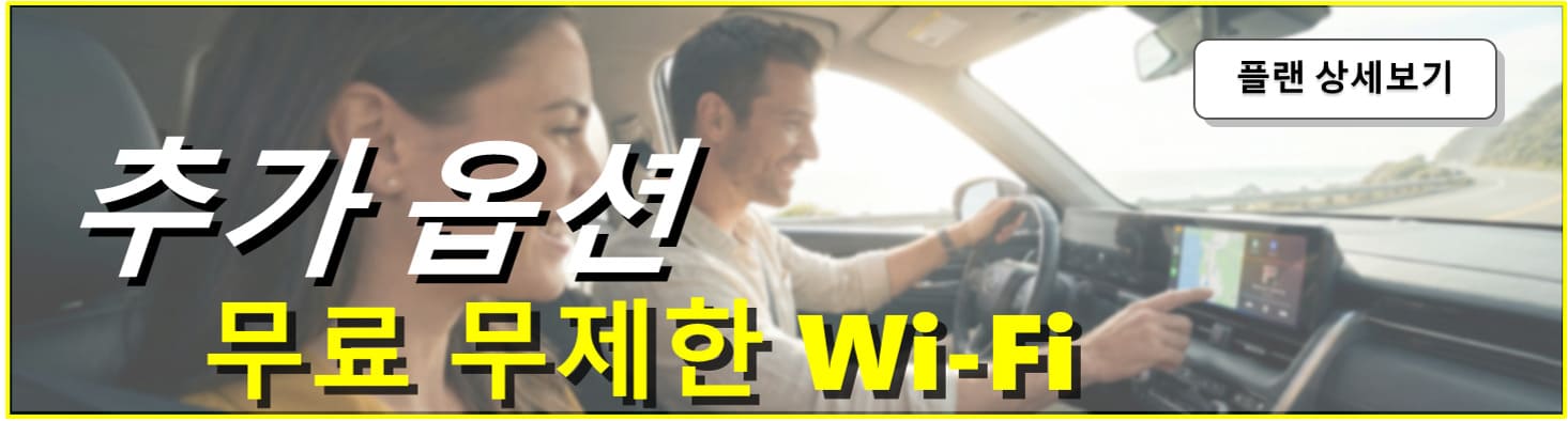 Wi-Fi 렌트카