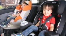 Child seats are required for children under 6 years old.