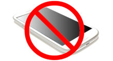 Cell phone use while driving is prohibited.