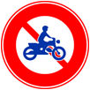 Closed to all Motorcycles/Mopeds