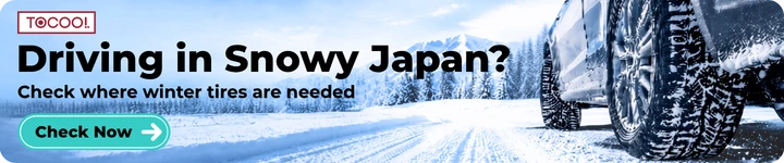 Driving in Snowy Japan? Check where winter tires are needed