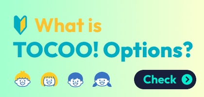 What is TOCOO! options?